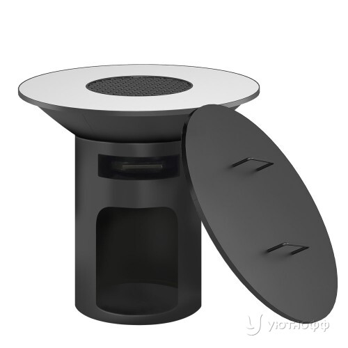 Стальной гриль чаша Везувий Fantastic Grill 1000 от Шефа