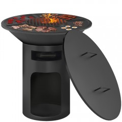 Гриль-барбекю Везувий Fantastic Grill 1000 от Шефа чугун