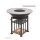 Стальной гриль чаша Везувий Fantastic Grill 1000