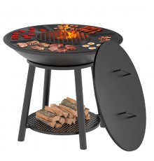 Гриль-барбекю Везувий Fantastic Grill 1000 Престиж чугун