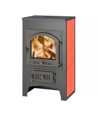 Печь-Камин Везувий ПК-01 (205) красный 12 кВт