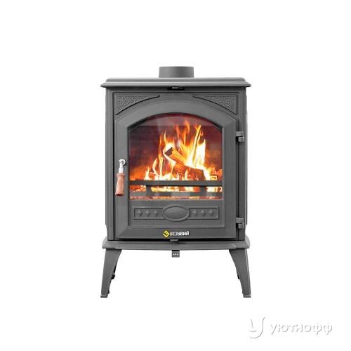 Печь-камин Везувий SV-08 "Антрацит" чугун