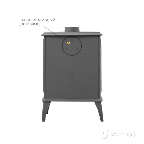 Печь-камин Везувий SV-08 "Антрацит" чугун