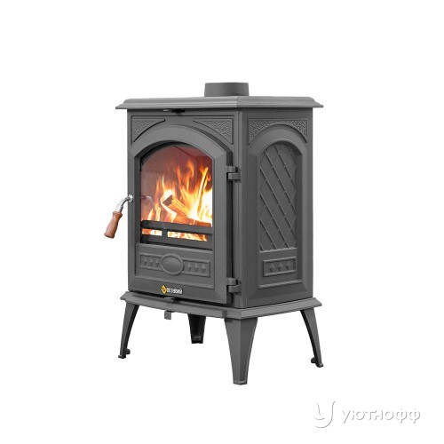Печь-камин Везувий SV-08 "Антрацит" чугун