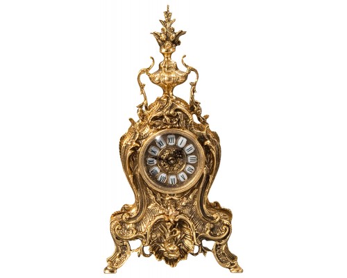Часы каминные Гольфино из бронзы