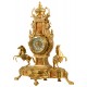 Бронзовые часы каминные Romano из бронзы