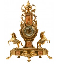 Каминные часы бронзовые Virtus Romano (часы Виртус Романо)