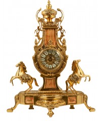 Каминные часы бронзовые Virtus Romano (часы Виртус Романо)