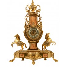 Каминные часы бронзовые Virtus Romano (часы Виртус Романо)