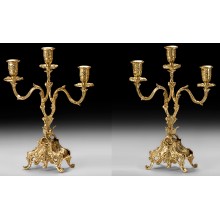 Подсвечник Virtus Pair Of Cand. D. Juan 3 Arms Large