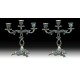 Канделябры Pair Of Cand. Ribbon из бронзы