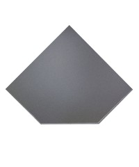 Предтопочный лист 1100x1100 серый Вулкан (VPL021R7010)