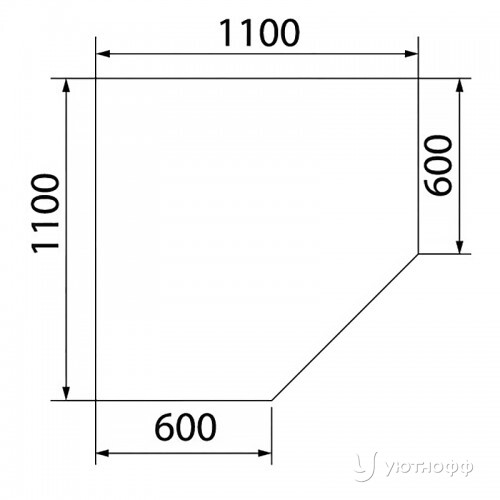 Предтопочный лист VPL021R7010 серый Предтопочный лист VPL021R7010 серый