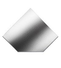Предтопочный лист 1100x1100 зеркальный Вулкан (VPL021INBA)