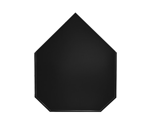 Предтопочный лист VPL031R9005 черный