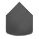 Предтопочный лист VPL041R7010 серый