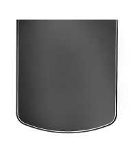 Предтопочный лист 900x800 серый Вулкан (VPL051R7010)