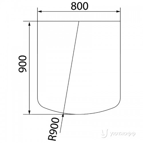 Предтопочный лист VPL051R9005 черный Предтопочный лист VPL051R9005 черный