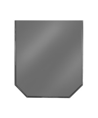 Предтопочный лист 900x800 серый Вулкан (VPL061R7010)