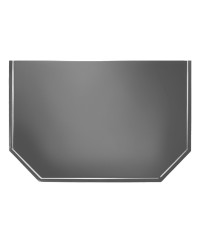 Предтопочный лист 500x1000 серый Вулкан (VPL062R7010)