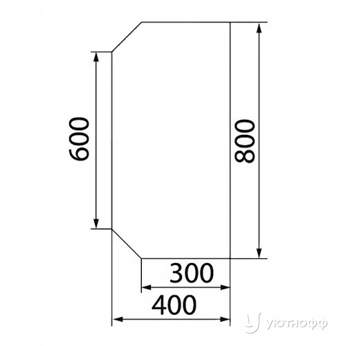 Предтопочный лист VPL063R7010 серый Предтопочный лист VPL063R7010 серый