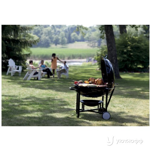 Угольный гриль Weber Ranch Kettle Black 96 см Угольный гриль Weber Ranch Kettle Black 96 см