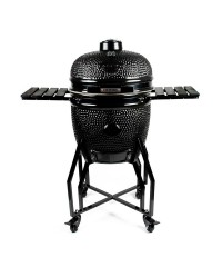 Керамический гриль Yakiniku Large Black Edition на ножках со столиками