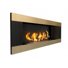 Биокамин ZeFire Elliot horizontal 1200 латунный (Эллиот горизонтальный 1200)