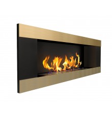 Биокамин ZeFire Elliot horizontal 1200 латунный (Эллиот горизонтальный 1200)