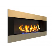 Биокамин ZeFire Elliot horizontal 1500 латунный (Эллиот горизонтальный 1500)