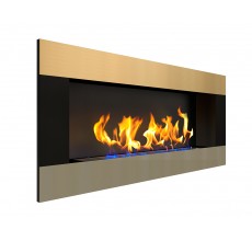 Биокамин ZeFire Elliot horizontal 1500 латунный (Эллиот горизонтальный 1500)