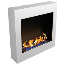 Биокамин ZeFire Orion Qube 600 белый (Орион Куб 600)