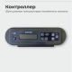 Пеллетный камин ZOTA A6H13 Black 6 кВт WiFi воздухогрейный