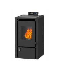 Пеллетный камин Zota A6H13 WiFi Black 6 кВт с воздушным отоплением