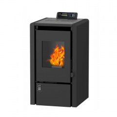 Пеллетный камин Zota A6H13 WiFi Black 6 кВт с воздушным отоплением