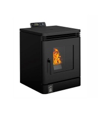 Пеллетный камин Zota B6H22 WiFi Black 6 кВт с воздушным отоплением