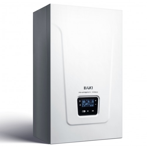 Котел электрический BAXI AMPERA Pro 12 настенный, 1 конт. Котел электрический BAXI AMPERA Pro 12 настенный, 1 конт.