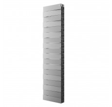 Радиатор Royal Thermo PianoForte Tower 300 /Silver Satin - 18 секц.