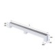 Конвектор напольный Royal Thermo STEP-130/180/2700-2-N-WT-LG-NA
