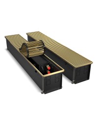 Конвектор внутрипольный Royal Thermo ATRIUM-190/200/2800-DG-U-AU
