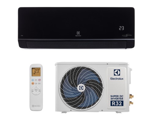 Сплит-система инверторного типа Electrolux Onix Super DC EACS/I-12HIX-BLACK/N8 комплект