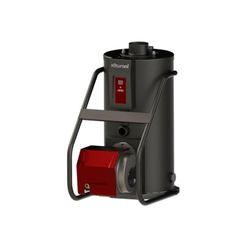 Котёл газовый KITURAMI KSG HiFin-50 напольный, 2 конт., откр. кам. сгор., с горелкой Котёл газовый KITURAMI KSG HiFin-50 напольный, 2 конт., откр. кам. сгор., с горелкой