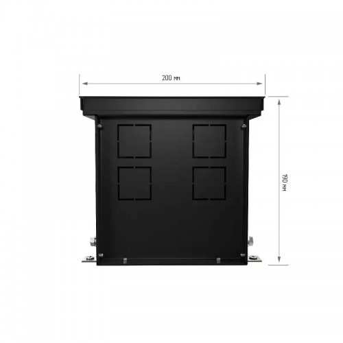 Конвектор внутрипольный Royal Thermo ATRIUM-190/200/1900-DG-U-BL Конвектор внутрипольный Royal Thermo ATRIUM-190/200/1900-DG-U-BL