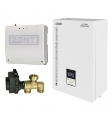 Миникотельная-SET ZOTA МК-X 9кВт (клапан ZOTA BPV+ZONT SMART 2.0 с OpenTherm ZOTA)
