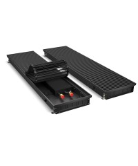 Конвектор внутрипольный Royal Thermo ATRIUM-75/300/2800-DG-U-BL