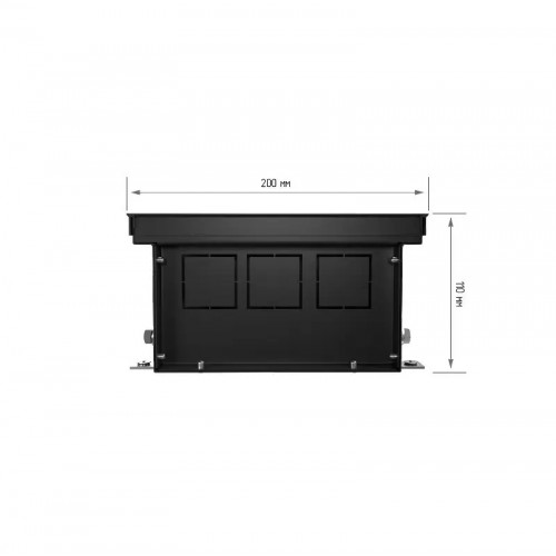 Конвектор внутрипольный Royal Thermo ATRIUM-110/200/2000-DG-U-DB Конвектор внутрипольный Royal Thermo ATRIUM-110/200/2000-DG-U-DB