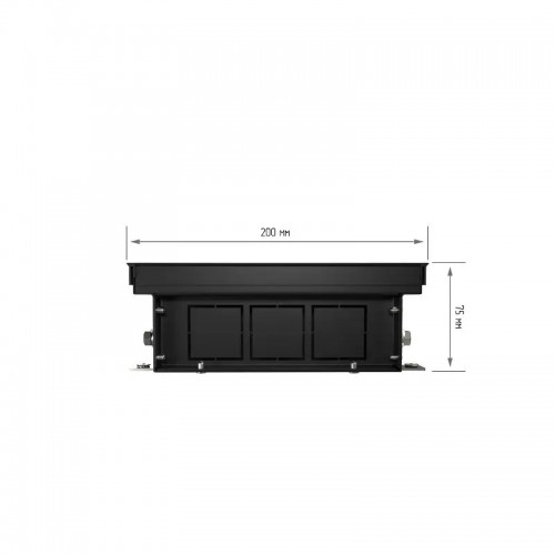 Конвектор внутрипольный Royal Thermo ATRIUM-75/200/2900-DG-U-LB Конвектор внутрипольный Royal Thermo ATRIUM-75/200/2900-DG-U-LB