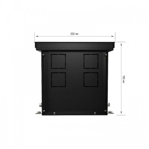 Конвектор внутрипольный Royal Thermo ATRIUM-190/200/2900-DG-U-BL Конвектор внутрипольный Royal Thermo ATRIUM-190/200/2900-DG-U-BL