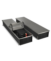 Конвектор внутрипольный Royal Thermo ATRIUM-150/300/2400-DG-U-NA