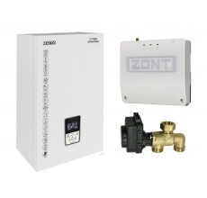 Миникотельная-SET МК-X Plus 9кВт (клапан ZOTA BPV+ZONT SMART 2.0 с OpenTherm ZOTA)